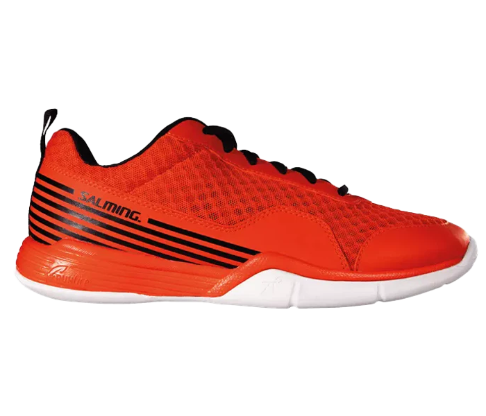 Salming Viper SL Men's Court Shoes, Neon Orange / Black