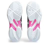 Asics Netburner Ballistic FF 3 Women's Court Shoes, Black / Hot Pink