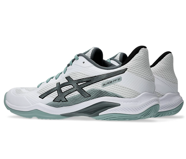 new - Asics Blade FF 2 Men's Court Shoes, White/Ocean Haze