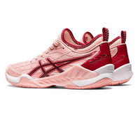 Asics Blast FF 3 Women's Court Shoes, Frosted Rose/Cranberry
