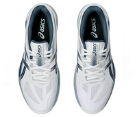 Save $40 - Asics PowerBreak FF Men's Court Shoes, White / Vintage Indigo