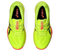new - Asics PowerBreak FF Paris Women's Court Shoes, Safety Yellow / Black