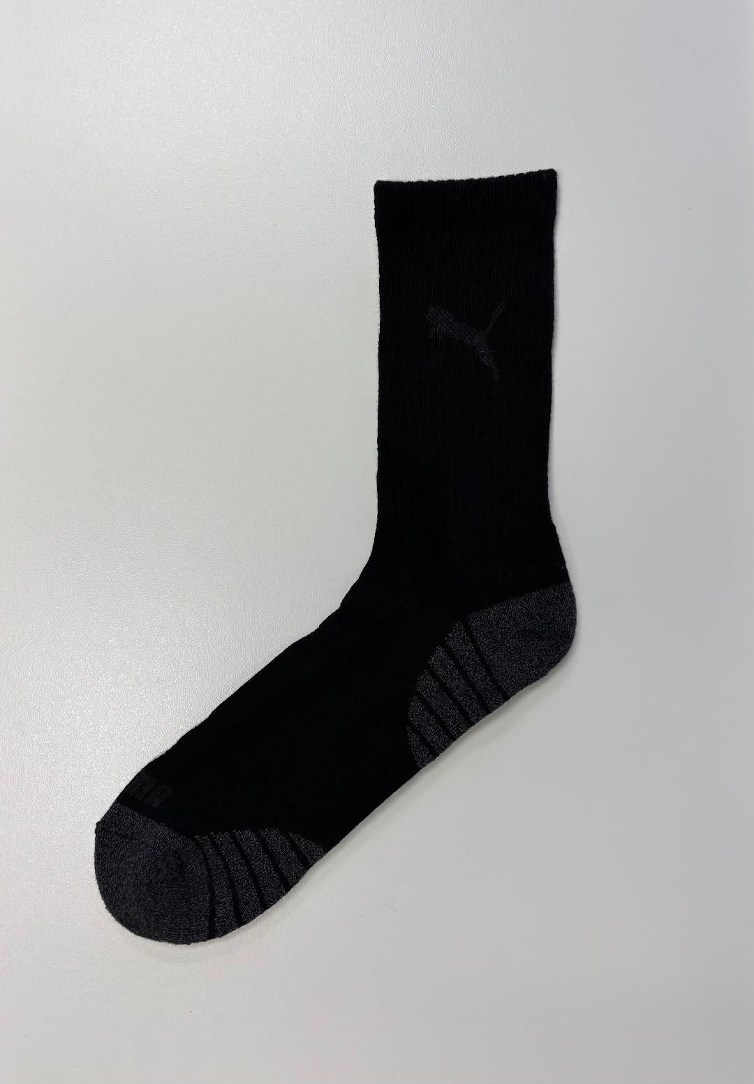 Puma Drycell Men's Crew Socks, 1-Pair, Black/Gray