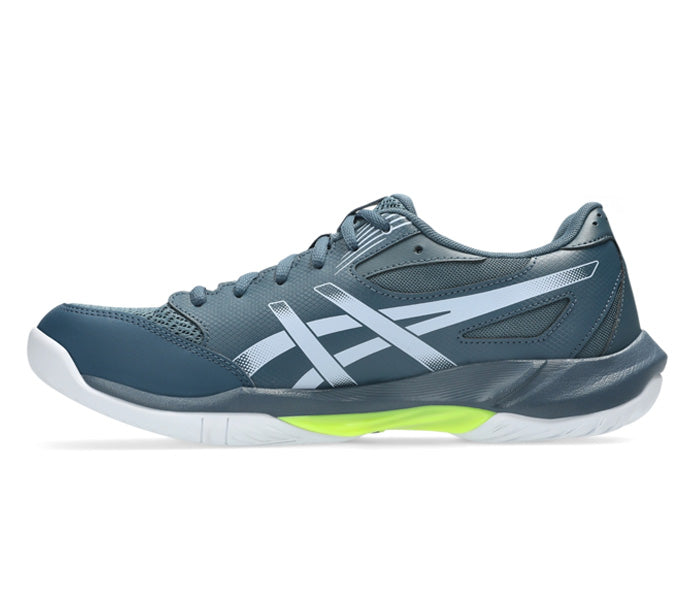 Asics Gel Rocket 12 Men's Court Shoe, Raw Indigo/White