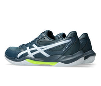 Asics Gel Rocket 12 Men's Court Shoe, Raw Indigo/White
