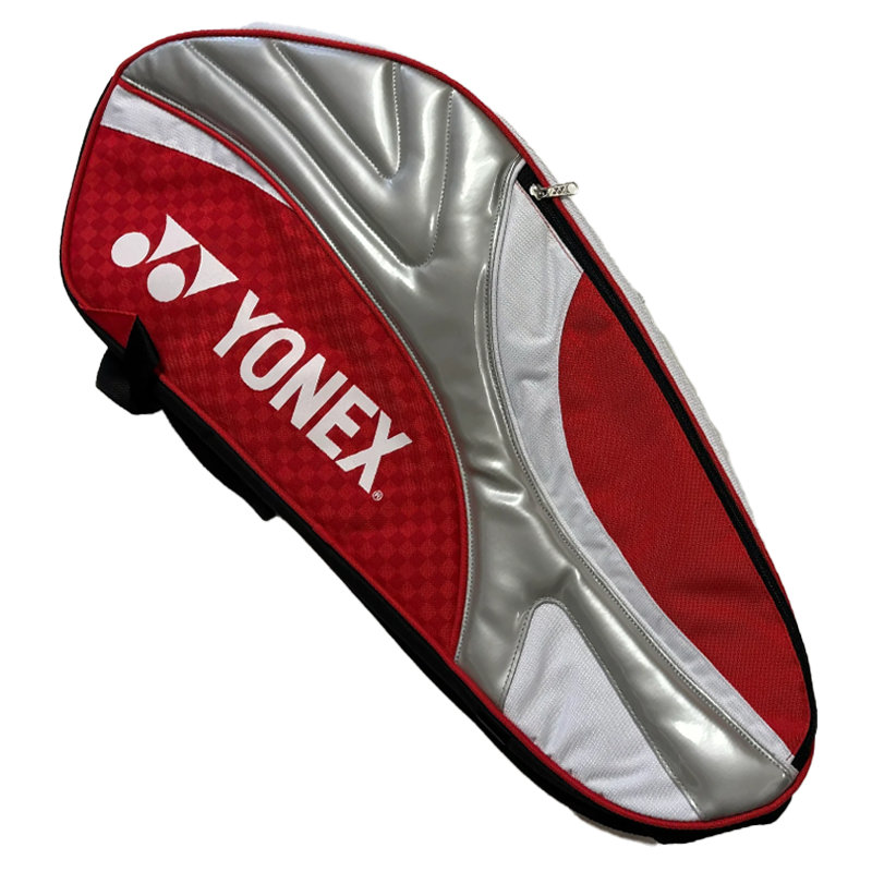 Yonex 6-pack Racquet Bag, Red / White