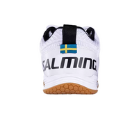 SAVE $20 - Salming Rival 2 Junior Shoes, White/Blue