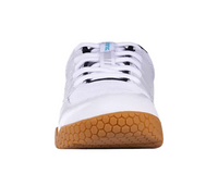 SAVE $20 - Salming Rival 2 Junior Shoes, White/Blue