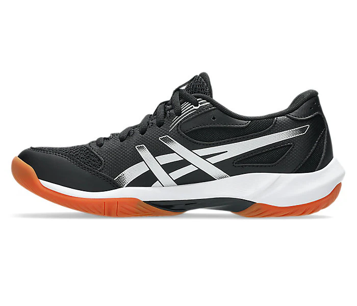 Asics Gel Rocket 12 Women's Court Shoes, Black / White