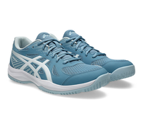 new color - Asics Upcourt 6 Men's Court Shoes, Saba Blue/White