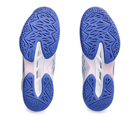 Asics Blast FF 3 UNISEX Court Shoes, White / Sapphire