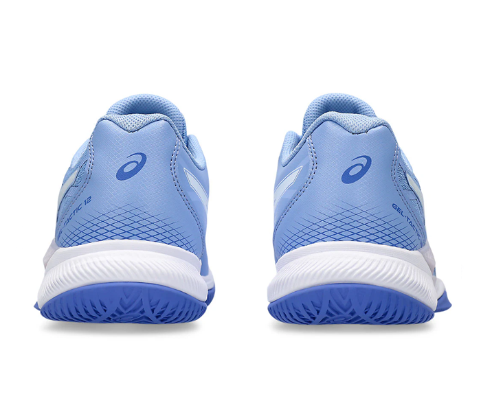 Asics Gel Tactic 12 Women's Court Shoes, Light Sapphire/White