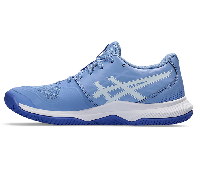 Asics Gel Tactic 12 Women's Court Shoes, Light Sapphire/White