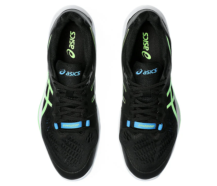 Asics Sky Elite FF 2 Men's Court Shoes, Black / Lime Burst