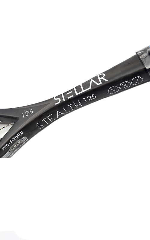 Stellar Stealth Squash Racket, Black/Royal Blue