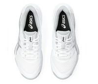 Asics Gel-Tactic 12 Women's Squash Shoes, White / Pure Silver