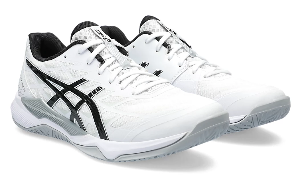 ASICS Gel Tactic Women's Court Shoes, Black / White 11