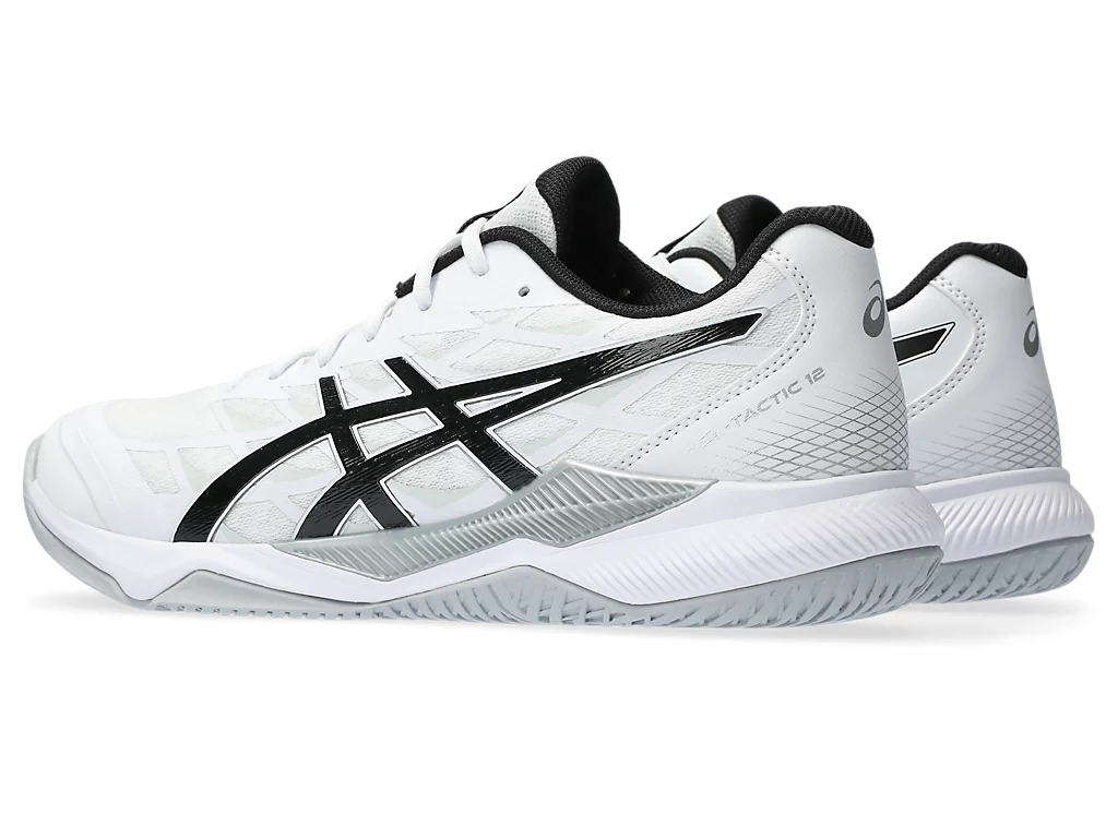 Sale $20 off - Asics Gel-Tactic 12 Men's Court Shoes, White / Black - Discount in the cart