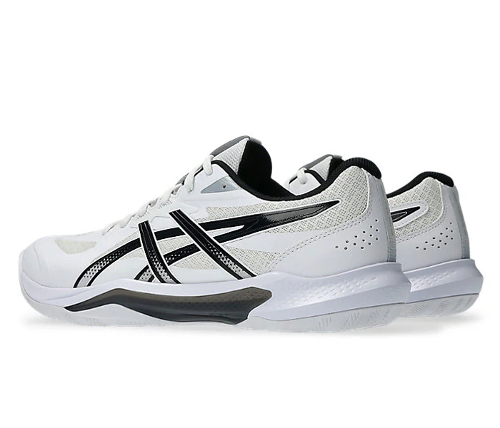 new - Asics Gel Tactic 13 Men's Court Shoe, White/Black