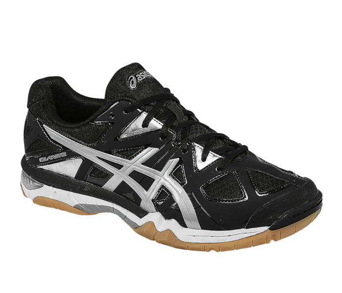 Asics Gel-Tactic Unisex Court Shoes, Black/Onyx/Silver Asics Gel-Tactic Unisex Court Shoes, Black/Onyx/Silver