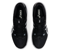 Save $20 - Asics Gel Tactic Unisex Court Shoes, Black / White - Discount in the cart