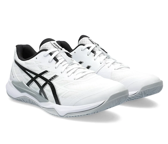 Asics Gel-Tactic 12 Men's Court Shoes, White / Black