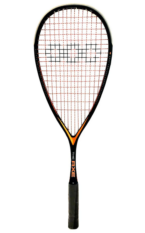 Stellar The Axe Squash Racket, Dark Grey/Red