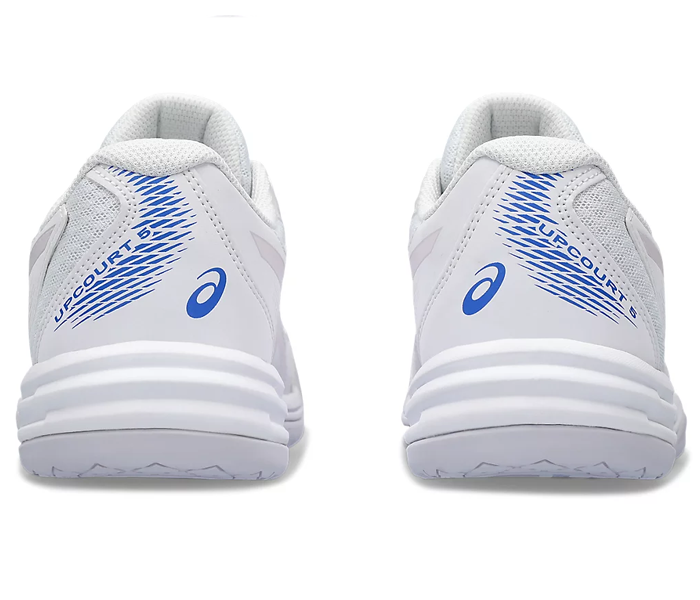 Asics Upcourt 5 Women's Court Shoes, White / Cosmos