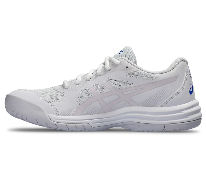 Asics Upcourt 5 Women's Court Shoes, White / Cosmos