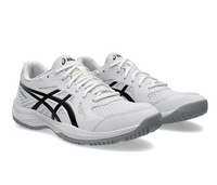 Asics Upcourt 6 Men's Court Shoes, White / Black