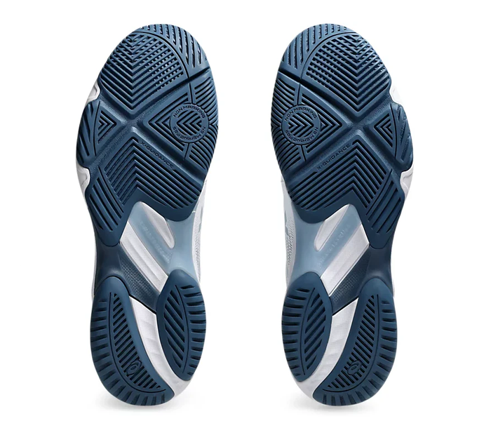new color - Asics Netburner Ballistic FF MT 3 Men's Shoes, White/Vintage Indigo