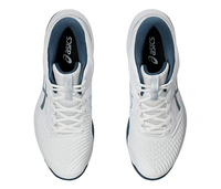 new color - Asics Netburner Ballistic FF MT 3 Men's Shoes, White/Vintage Indigo