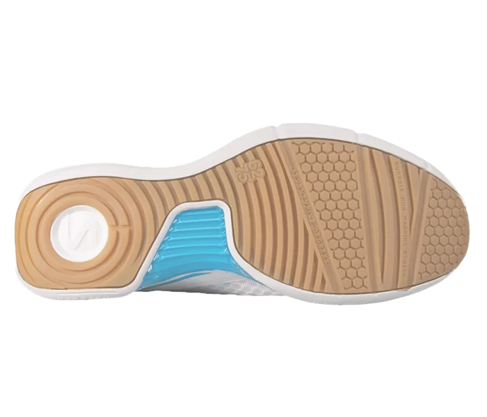 Salming Viper SL Men's Court Shoes, White / Gentle Blue