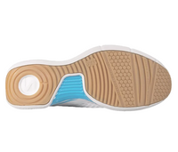 Salming Viper SL Men's Court Shoes, White / Gentle Blue