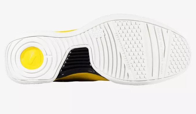 new - Salming Viper Pro Unisex Court Shoes, Yellow/Black