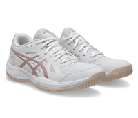new color - Asics Upcourt 6 Women's Court Shoes, White/Morganite
