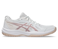 new color - Asics Upcourt 6 Women's Court Shoes, White/Morganite