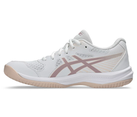 new color - Asics Upcourt 6 Women's Court Shoes, White/Morganite