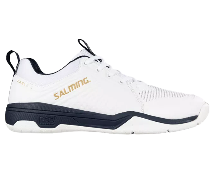 save 10% - Salming Eagle 2 Men's Court Shoes, White / Navy