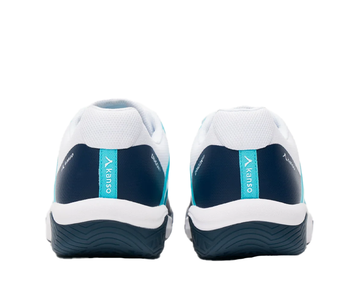 Kanso Dragonfly Unisex Court Shoe, White/Blue