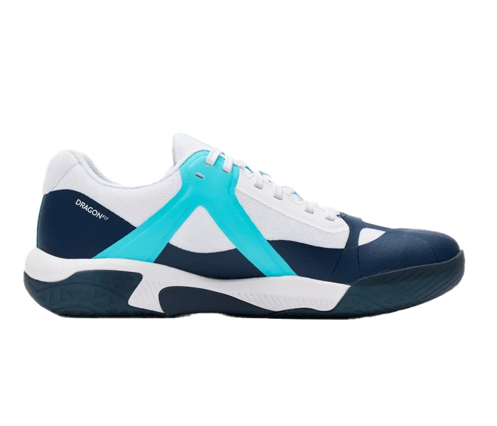 Kanso Dragonfly Unisex Court Shoe, White/Blue