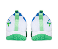 Teuton ST2 All Court Unisex Shoes, White/Green