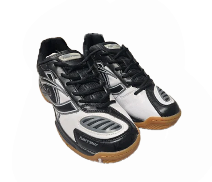 Harrow Men's Court Shoe, White/Black
