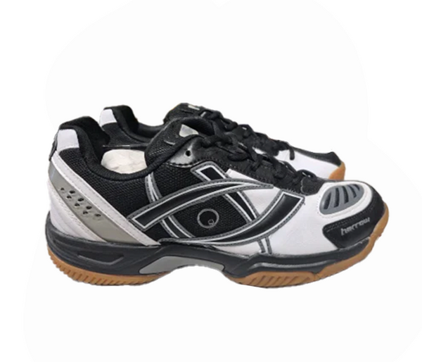 Harrow Men's Court Shoe, White/Black