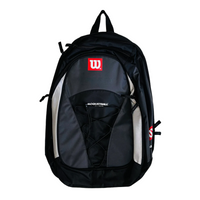 Wilson Triad Racquetball Small Backpack, Black/Silver