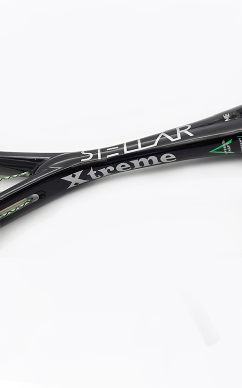 Stellar Xtreme Squash Racket, Black/Silver