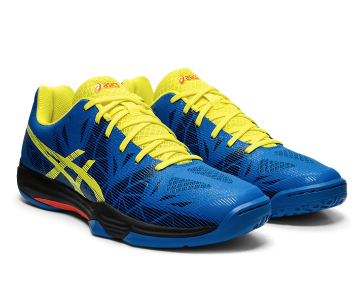 Asics Gel-Fastball 3 UNISEX Squash Shoes, Lake Drive/Sour Yuzu