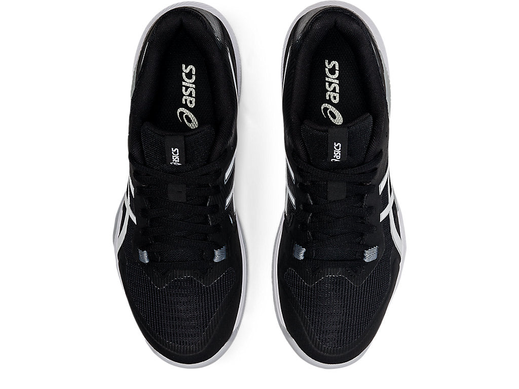 Sale $20 off - Asics Gel Tactic Women's Court Shoes, Black / White - Discount in the cart