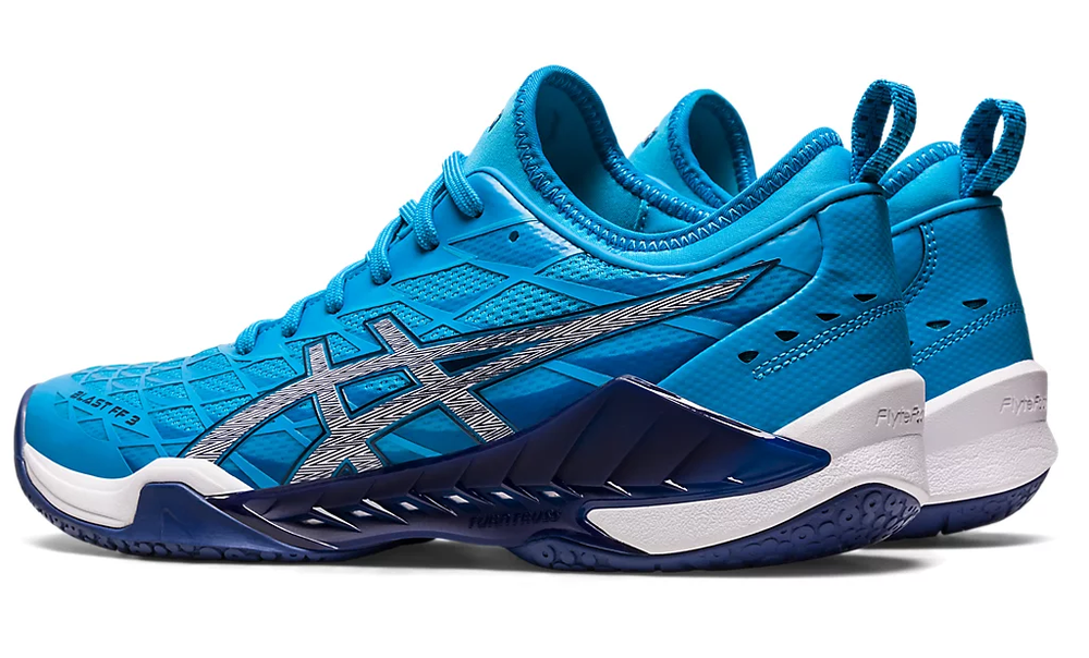 ★ asics★ Blast FF 3 Indoor 1073A052101 Asics Blast FF 3 Men's Indoor Shoes - Sky/Indigo - Of Courts