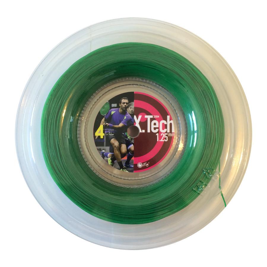 Eye Rackets Green Eye Rackets X.Tech 1.25 mm, Green, Squash String, 200m REEL ...